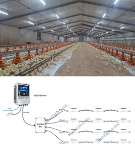 Atenuador de iluminación <span class=keywords><strong>Led</strong></span> de 1500W, controlador simulado de Amanecer y atardecer <span class=keywords><strong>para</strong></span> granja avícola - Product Image 6