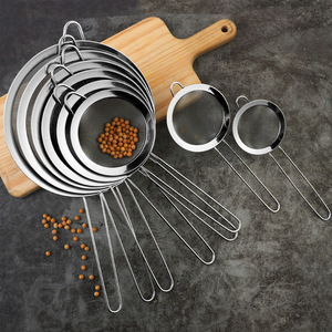 Set di Colini e Setacci in Acciaio Inox 304 a Maglia Fine per Cucina, Ideali per Setacciare, Filtrare Pasta, Tè, Riso e Verdure - Product Image 2