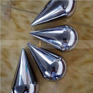 ANW056 Escultura Art Deco Reflectante de Acero Inoxidable de Alta Calidad, Diseño Personalizado Disponible - Product Image 2