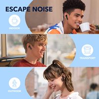 Écouteurs sportifs sans fil ergonomiques à oreille ouverte, étanches IPX5, casque OWS, écouteurs 5.3 Soundcore par Anker Aerofit Pro
