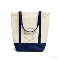 Sac fourre-tout en toile personnalisé, sac de shopping en coton biologique, sac de plage résistant et lavable avec logo imprimé et broderie