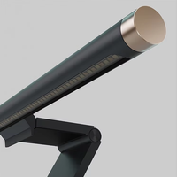 Lampe de bureau LED USB à température de couleur réglable (3000K-6000K), design à clipser, contrôle RGB, construction moderne en aluminium pour le bureau