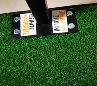 Ensemble d'entraînement de balançoire vert de Golf Portable 360 aides à l'entraînement de Golf Rotaction pour la Simulation de putter de Golf de bureau à domicile