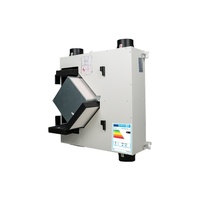 Système de ventilation à récupération de chaleur en acier galvanisé avec commande à distance par application, économie d'énergie, anti-corrosion, pour usage commercial/résidentiel