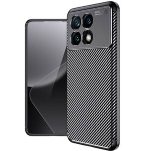 Funda de teléfono de TPU suave de fibra de carbono a prueba de golpes para Xiaomi <span class=keywords><strong>Poco</strong></span> X6 <span class=keywords><strong>Pro</strong></span> 5G Note 13 <span class=keywords><strong>Pro</strong></span> Plus Note 12S <span class=keywords><strong>Poco</strong></span> M6 - Product Image 1