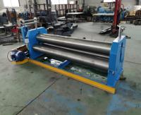 Máquina de Conformado de Placas de Tres Rodillos Serie W11 Económica de Fábrica con Conformado de Extremos, Motor de 3 Ejes y Operación Manual