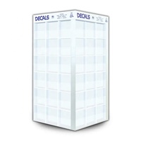 Usine en gros personnalisé OEM & ODM acrylique comptoir autocollants présentoir autocollant support présentoir