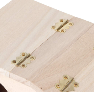 Suministro de fábrica Precio atractivo Nido de madera para mascotas Jaula de cría Pájaro Canario Casa de pájaros de madera - Product Image 3