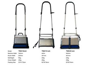 CRB Counter Rotating <b>Machine</b> Brushes TM3 TM4 TM5 10 inch 12 inch and 15 inch Carpet Equipment Manufacturer Supply - Product Image 6