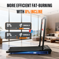 Tapis de marche intelligent OEM pour bureau à domicile, tapis de course électrique silencieux et pliable