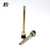 Pièces d'auto de tige de valve de pneu TR573 en laiton de haute qualité pour camions et bus
