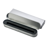 Boîte en métal personnalisée HAITU pour étuis à crayons - Emballage cadeau d'entreprise, étui à stylos en métal, boîte cadeau