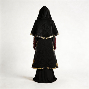 Disfraz de Dark Souls Fire Keeper, traje de cosplay negro y dorado, disfraz de juego de anime, juego de rol de Halloween, conjunto completo para mujer adulta - Product Image 5