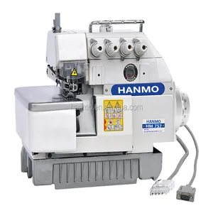 HM-757 industrial High-Speed 5 Thread Overlock Sewing Machine