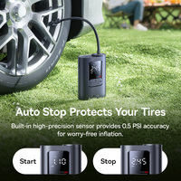 Compresseur d'air portable pour voiture VA1 Pro/Max, 7500 mAh, gonflage rapide, secours instantané, sortie maximale 100 W