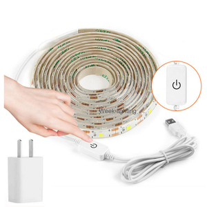 DC 5V USB <span class=keywords><strong>LED</strong></span>-Streifen 2835 Weiß Warmweiß Tira <span class=keywords><strong>LED</strong></span>-Streifen Licht TV Hintergrund beleuchtung Band Home Decor Lampe 1m <span class=keywords><strong>2m</strong></span> 3m 4m 5m - Product Image 1