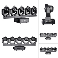 Projecteur LED professionnel 180W 5-en-1 RGBW à tête mobile DMX512, activé par le son, CRI 90 élevé, pour effets de scène, DJ, discothèque, club, soirée, spectacle