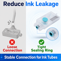 Amortisseurs d'encre UV 4 couleurs pour têtes d'impression Epson 4720 I1600 I3200, filtres d'encre, amortisseurs d'encre solvant DX5 XP600