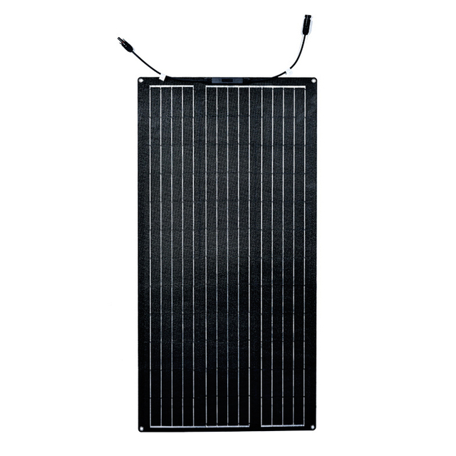 Customised 180w Photovoltaic Module Full Black Flexible Solar Panels Customized for Boats