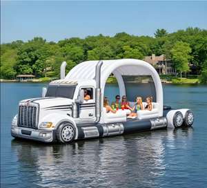 เรือยอชท์เป่าลมขนาดใหญ่สำหรับหลายคน รุ่นใหม่ล่าสุด สำหรับเล่นน้ำ - Product Image 4