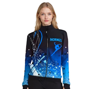 Thăng hoa đội nhảy Áo khoác Dance Studio warmup Tracksuit cổ vũ warmups mặc - Product Image 1