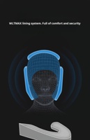 Nouveau casque de moto intégral rétro NBTK avec logo OEM personnalisé, taille plus grande 3XL 4XL, pour grosse tête, en ABS, homologué DOT, noir