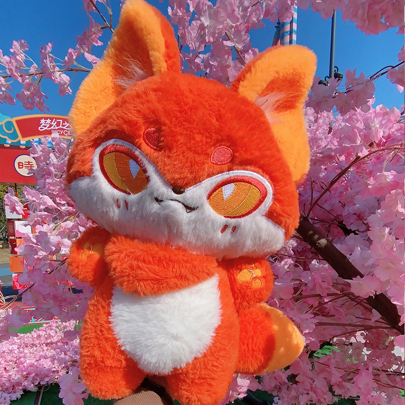 カワイイムードぬいぐるみカスタムホワイトウルフぬいぐるみ