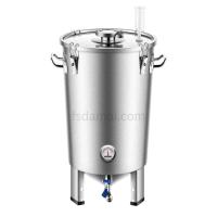 Cuve de fermentation conique en acier inoxydable 304 de 30, 60, 100 L – Fermenteur à vin, réservoir de stockage, équipement de brassage de bière à domicile
