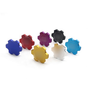 Auso-Racing – bouchon de réservoir de carburant en alliage d'aluminium, pour Honda Accord Civic, rouge, bleu ciel, noir, violet, or, argent - Product Image 2