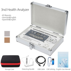 Analizador del cuero cabelludo para terapia electrostática, Analizador de resonancia corporal, analizador cuántico de salud corporal - Product Image 2