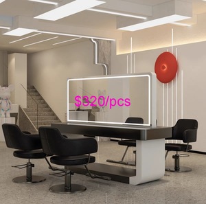 Yicheng belleza precio <span class=keywords><strong>de</strong></span> fábrica salón <span class=keywords><strong>de</strong></span> <span class=keywords><strong>peluquería</strong></span> Estilo espejo estación salón espejo con luz salón espejo con buen precio - Product Image 3