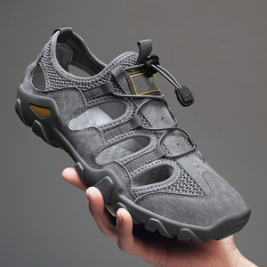 Sandales à bout fermé pour hommes, chaussures d'extérieur, de marche, d'athlétisme, de randonnée, à la mode, nouvelle collection 2020 - Product Image 3