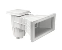 EM0140-SC Emaux Fabrik-Lieferung UV-Beständiger ABS-Kunststoff Schwimmbad-Skimmer 1,5-Zoll-Anschluss Standard-Wandskimmer