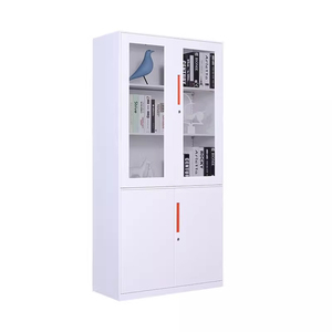 Archivador Modular <span class=keywords><strong>de</strong></span> Acero Ecológico <span class=keywords><strong>de</strong></span> Diseño Moderno con Cerradura <span class=keywords><strong>de</strong></span> Llave, Desmontable y Ensamblable para Almacenamiento en Oficinas, Escuelas y Hoteles - Product Image 1