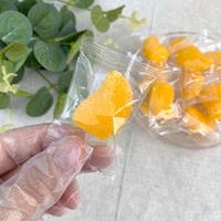 Gummy Candy Confectionery in Mango Shape Cute Soft Sugar Candies with Fruity Flavor Certified Halal Packaged in Box