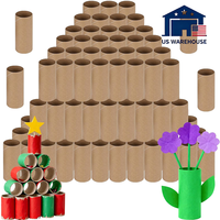 Emballage en tube de carton en gros, tubes de carton pour rouleaux de papier toilette, tubes de carton pour artisanat, tubes de carton personnalisés