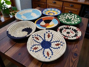 Top Demanded Sustainable Sabai Grass Handmade Rattan Wall <b>Basket</b> Wall Hangings for Home Office at Factory Price - Product Image 5