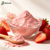 Natuurlijk Superfood Aardbeipoeder Groothandel Aardbeien Sap Poeder voor Functionele Drank Supplementen