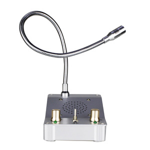 Interphone transfrontalier bidirectionnel filaire 400-470 MHz pour la communication au comptoir des banques, hôpitaux, gares ferroviaires, mini-haut-parleur - Product Image 4