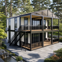 Maison préfabriquée extensible Boxspace 40 pieds, 2 ou 3 chambres, pliable, installation facile