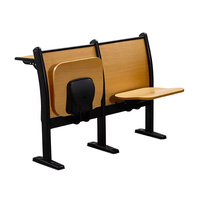 Chaise et bureau pliés de salle de conférence de salle de conférence de salle de classe de mobilier scolaire d'université