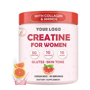 ผงครีเอทีนแบบกำหนดเองได้ MOQ ต่ำ ผสมคอลลาเจนและกรดอะมิโน เพิ่มพลังงานก่อนออกกำลังกาย ผงครีเอทีนโมโนไฮเดรตสำหรับผู้หญิง - Product Image 6