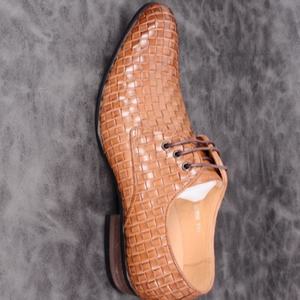 Outdoor <b>Height</b> <b>Increasing</b> Large Sized Shoes Men's Breathable And Fashionable Leather Shoes Business Formal Flat Casual Shoes - Product Image 3