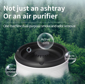 Cendrier minimaliste en acier inoxydable avec système de récupération des cendres pour la décoration intérieure moderne - Vente en gros - Product Image 4