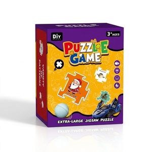 40 Piezas Rompecabezas Infantil con Juego <span class=keywords><strong>de</strong></span> Lanzamiento <span class=keywords><strong>de</strong></span> Anillos, Animales, Dinosaurios, Navidad, Juguete Educativo, Regalo - Product Image 1