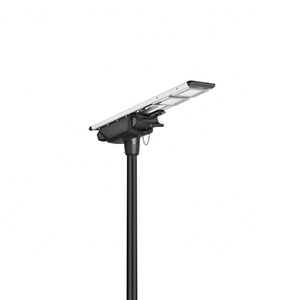 Farola Solar LED Integrada Ajustable Todo en Uno de 60W con Sensor PIR, Batería LiFePO4, IP66 Impermeable, Iluminación para Carreteras, Haz de Luz de 140° - Product Image 2