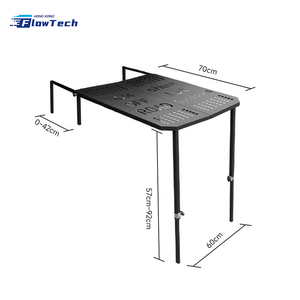 Table de camping pliable ultra-légère et portable avec pieds rétractables pour la randonnée, le pique-nique et les voyages en plein air - Product Image 2
