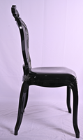 Chaise Belle empilable personnalisable en couleur Sinofur pour hôtel, salle à manger, extérieur et salon - Matériau plastique