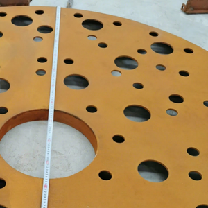 Rejilla para Árboles de Acero Corten Resistente a la Corrosión con Orificios Decorativos para Cubrir Pozos de Árboles en Caminos de Jardines y Parques Urbanos (Contemporáneo) - Product Image 1