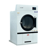 Sèche-linge commercial de 50 kg entièrement automatique à gaz à haute efficacité pour les hôtels, les restaurants, les blanchisseries, directement de l'usine - Marque Ranmao